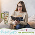 Nqhsionv 40oz Book Lovers Gifts Retro Bookshelf Tumbler Mothers Day Watercolor Flowers Bookworm Coffee Travel Mugs