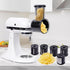 Slicer/Shredder Grater Attachment for Kitchen Aid Stand Mixer, 5 Blades Compatible with Kitchenaid Accessories