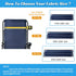 21" 63" Ostlttyn Zero Gravity Chair Replacement Fabric Kit, W x L Repair Cloth with Replacement Bungee Cord for Anti
