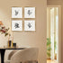 11x11inch Decor,Set 4 ArtbyHannah Gold Framed Wall Art with Herbs Plants Botanical Pictures in Gold Frames for Kitchen