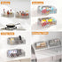 2 Pack Natheeph Bath Toy Storage Holder, Large Capacity Bath Toy Organizer for Tub Clear Baby Bathtub Toy Storage Multi