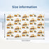 Ouqiuwa Boy's Favorite Toy, Cartoon Machinery Excavator Truck and Loader, Microfiber Soft Large Shower Towels
