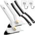 Hard Bristle Crevice Cleaning Brush Set for Small Gaps, Rotating Brushes for Grout, Toilet, Shower, Tile Cleaning Tools