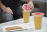 Charles Viancin Set of 2 Watermelon 4” Silicone Drink Covers - BPA-Free, Dishwasher Safe, Airtight Seal