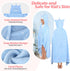 3 27.5 50 Inch 3-10 Moukeren Pcs Hooded Towel for Kids x Large Toddler Baby Bath Towel Coral Fleece Soft Absorbent Kids