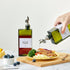 MUVEKA 16.9oz /500ml Set, Olive Oil Dispenser Bottle for Kitchen, Cooking Vinegar Dispenser Bottle Glass Sauce