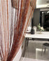 ave split Decorative Door String Curtain Panel, Wall Fringe Divider, 100cm*200cm (#018332)