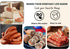 4 ORIXA Sausage Stuffer with Size Options, Fast Filling, Homemade Sausage Maker for Home & Camping