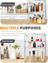 Countertop 4 Counter, Bread Box,Large Bread Boxs for Kitchen - Layers Adjustable Bread Storage Container, Clear Boxes