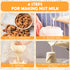 Chielor 10 Pack Nut Milk Bag, Multi-size Fine Mesh Grade Reusable Cheesecloth Bags Strainers, Unbleached Organic Cotton