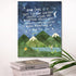 Wailozco Communion Same God Creation Wall Art,Mountain Wall Art for Nursery Toddler Boy Room Wall Decor,Christian Kids