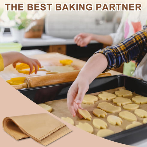130PCS Parchment Paper Baking Sheets, 13 x 9 In, Precut Non-Stick for Baking, Grilling, Air Fryer