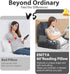 19 ENITYA Back Pillow for Bed Sitting up, Built-in Armrests & Big Pockets, Back Support Chair Pillow for Sitting