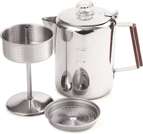 Norpro Stainless Steel 9-Cup Percolator