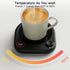 Oracer Coffee Mug Warmer for Desk, Electric Cup Heater for Tea Milk Beverages with Adjustable Temperature Display, Auto
