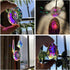 10pcs H&D HYALINE & DORA Coloful Crystal Chandelier Lamp Lighting Drops Pendants Prisms Hanging Glass Prisms Parts
