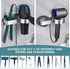 Hair Dryer Holder, Hair Tool Organizer, Stainless Steel Blow Dryer Holder Wall Mounted for Bathroom Bedroom