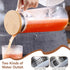 40 Oz Milk(1PCS, Acrylic Water Pitcher with Lid, Small Plastic Transparent Iced Tea Water Jug Drink Pitcher Beverage
