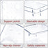 4 PCS Clear Plastic Drawer Organizer, Desk Drawer Divider for Makeup, Jewelry, Gadgets (9.0"x3.0"x2.2")