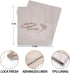 Cromagic 2-Piece Set. 13 17-inch Reusable Bread Bag x linen bread bag with plastic liner keeps bread fresh