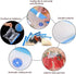 10pcs Handy Portable Vacuum Sealer Bags for Food, Kitchen Heat Sealing Machine (NO Hand Pump)