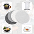 7" Trivets for Hot Dishes, 4 Heat Resistant Hot Pads for Kitchen, Hot Plate Mats for Countertops and Home Essentials