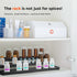 Expandable 3 Tier Spice Rack Organizer for Cabinet, Adjustable Cabinet Spice Organizer for Easy Visibility