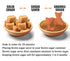 dgudgu 4 PCS Terracotta Brown Sugar Saver Discs Terra Cotta Bear Shaped Brown Sugar Keeper Softener Disc