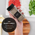 24 4 Oz 374 SAVVY & SORTED Glass Spice Jars with Label PK - Spice Containers with Minimalist Preprinted Labels