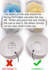 12 Pack (17mm) Sunscreen Flask Seals - of Hidden Flask Bottle Seals to Sneak Alcohol Anywhere- Leakproof Pressure