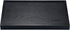 Rectangle Wooden Serving Tray - Breakfast Tray with Handles, Black, 14 by 9-Inch