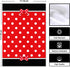 Set 2 18x26 Inch Cartoon Mouse Kitchen Dish Towel of - Bowknot Towels Absorbent Reusable Cotton Cloths for Cleaning
