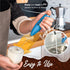 PowerLix Handheld Milk Frother - Battery Operated Electric Whisk Beater for Coffee, Latte, Cappuccino, Hot Chocolate,