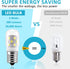 E17 LED Bulb Microwave Oven Appliance Light Bulb - 3W Power Saving, 380LM, 6000K Daylight White, 1 Pack.