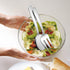 5-Piece Silverware Serving Utensils, HaWare Durable Stainless Steel Serving Spoon Fork, Mirror Polished, Dishwasher Safe