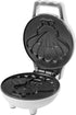 Thanksgiving Turkey Mini Waffle Maker, 4" Electric Nonstick Waffler Iron for Holiday Breakfast, Fun & Festive