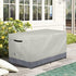 62L 30W 26H inch Patio Deck Box Cover Waterproof Outdoor Rectangular Storage Bench Cover x x