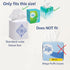 Jacaranda Living Square Tissue Box Cover, Decorative Cloth Tissue Holder, Scrolls Design, China Blue