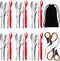 Artcome 21 Piece Seafood Tools Set, Includes 6 Crab Crackers, 6 Lobster Shellers, 6 Wide Crab Forks, 2 Seafood