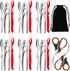 Artcome 21 Piece Seafood Tools Set, Includes 6 Crab Crackers, 6 Lobster Shellers, 6 Wide Crab Forks, 2 Seafood