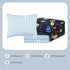 Set 4 Set Toddler Bedding - Pieces Toddler Comforter for Kids Boys, Glow in The Dark Space Bed in A Bag with Sheets