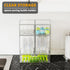 Countertop, 5 Pack, 2S2M1L, 15.4" SpaceAid Bottle Storage Organizer Baby - Acrylic Bottles Station Organizer Container