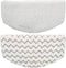 Washable Microfiber Mop Pads Replacement for Bissell Powerfresh 1940 Series Steam Mop (2 Packs)