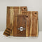 Acacia Wood Cutting Board, Solid Wood Cutting Board Set of 3 with