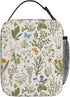 Pretty Wild Floral Insulated Lunch Bag, Reusable Cooler Tote for Girls & Boys, Leakproof Thermal Lunch Box for School