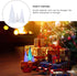 3 Beaupretty Pieces Lighted Christmas Tree Figurine Color Changing LED Acrylic Holiday Tree Christmas Table Top