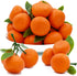 Mini 5 Clusters Artificial Orange Fake Orange Simulation Mini Orange Plastic Fruits