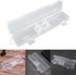 OriGlam Transparent Tableware Storage Case, Portable Flatware Utensil Box, Clear Cutlery Organizers for Travel Camping