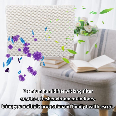 HIFROM 1Pack Replacement Humidifier Wick Filters Water Panel Filter BAYPAD02A1310A for Trane THUMD300ABA00B