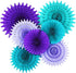 Mermaid Birthday Party Decorations Teal Purple / Wonderland Frozen Party Supplies / Under The Sea Decorations